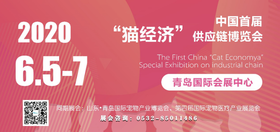 定了！中国第一届“猫经济”供应链博览会将亮相青岛
